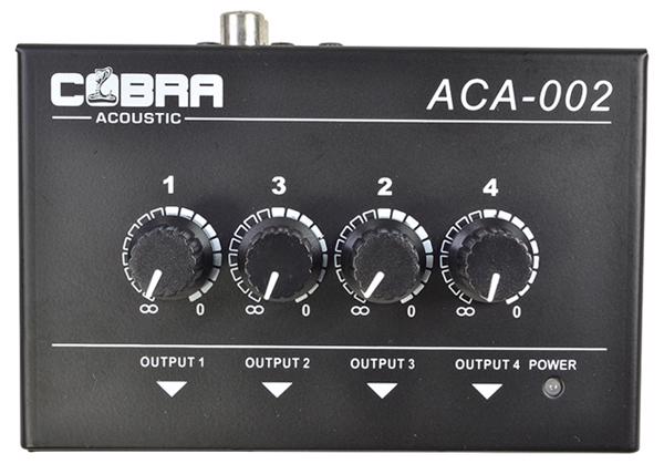 Headphone Amplifier 4 Channel by Cobra 